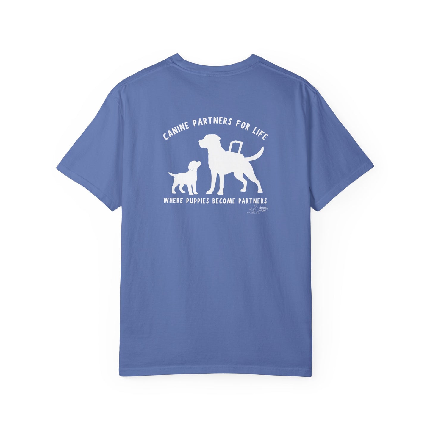 Where Puppies Become Partners Unisex T-Shirt