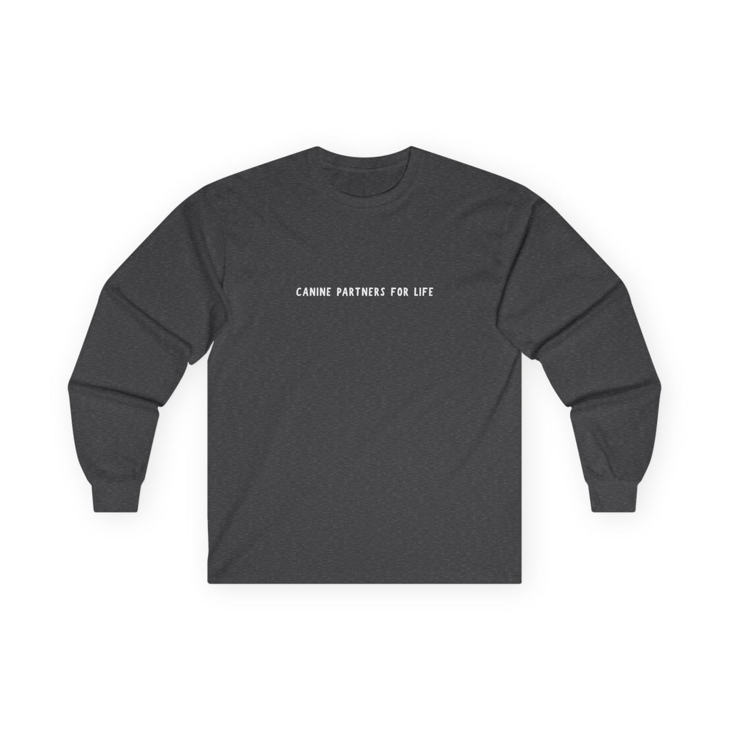 Where Puppies Become Partners Unisex Gildan Long Sleeve