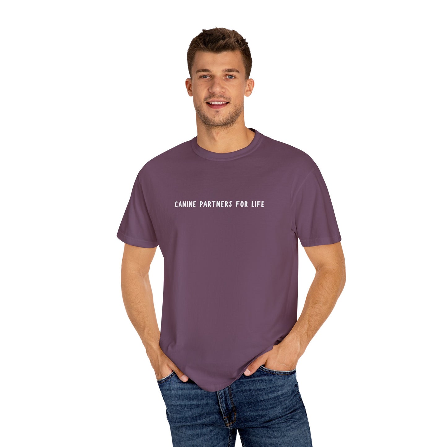 Where Puppies Become Partners Unisex T-Shirt