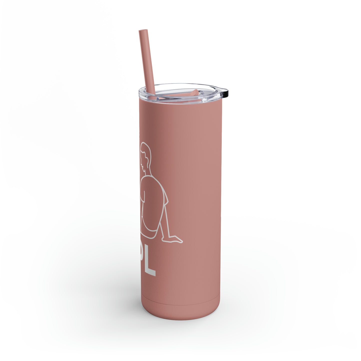 Skinny Matte Tumbler, 20oz