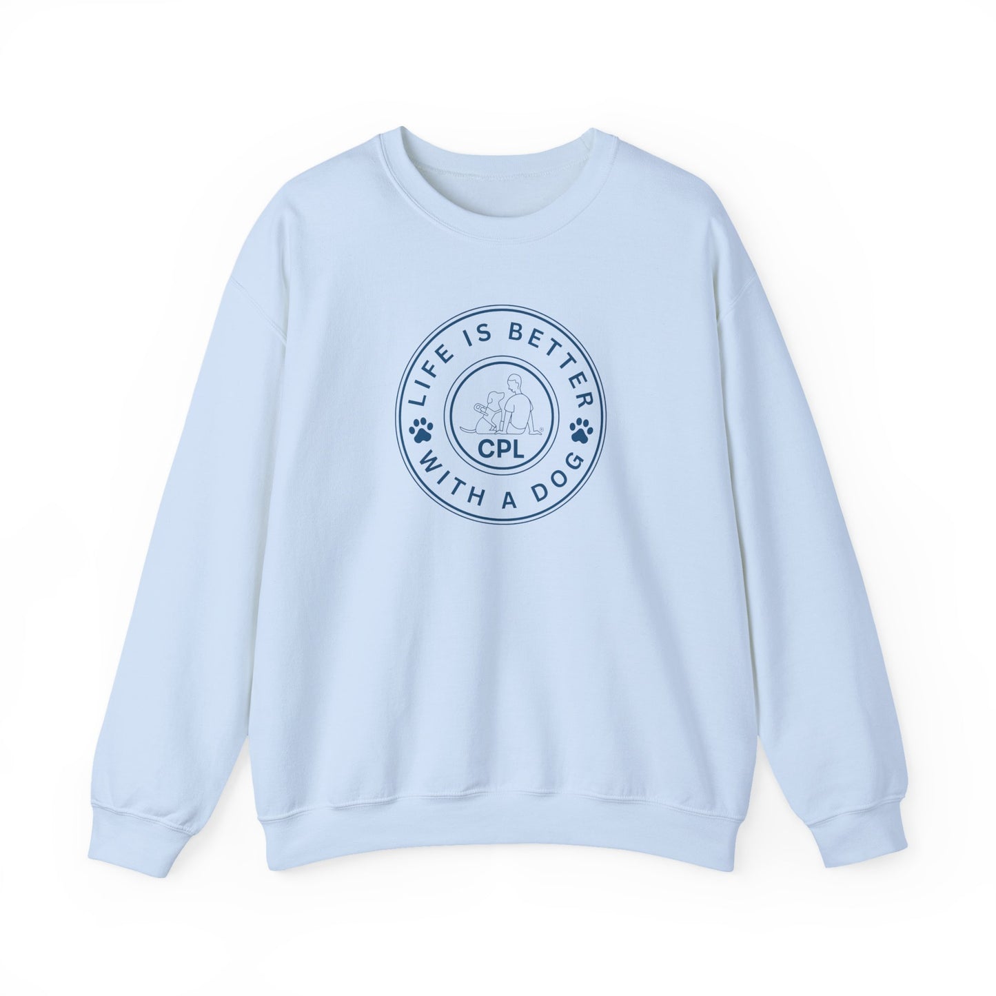 Life is Better with a Dog Unisex Gildan Crewneck