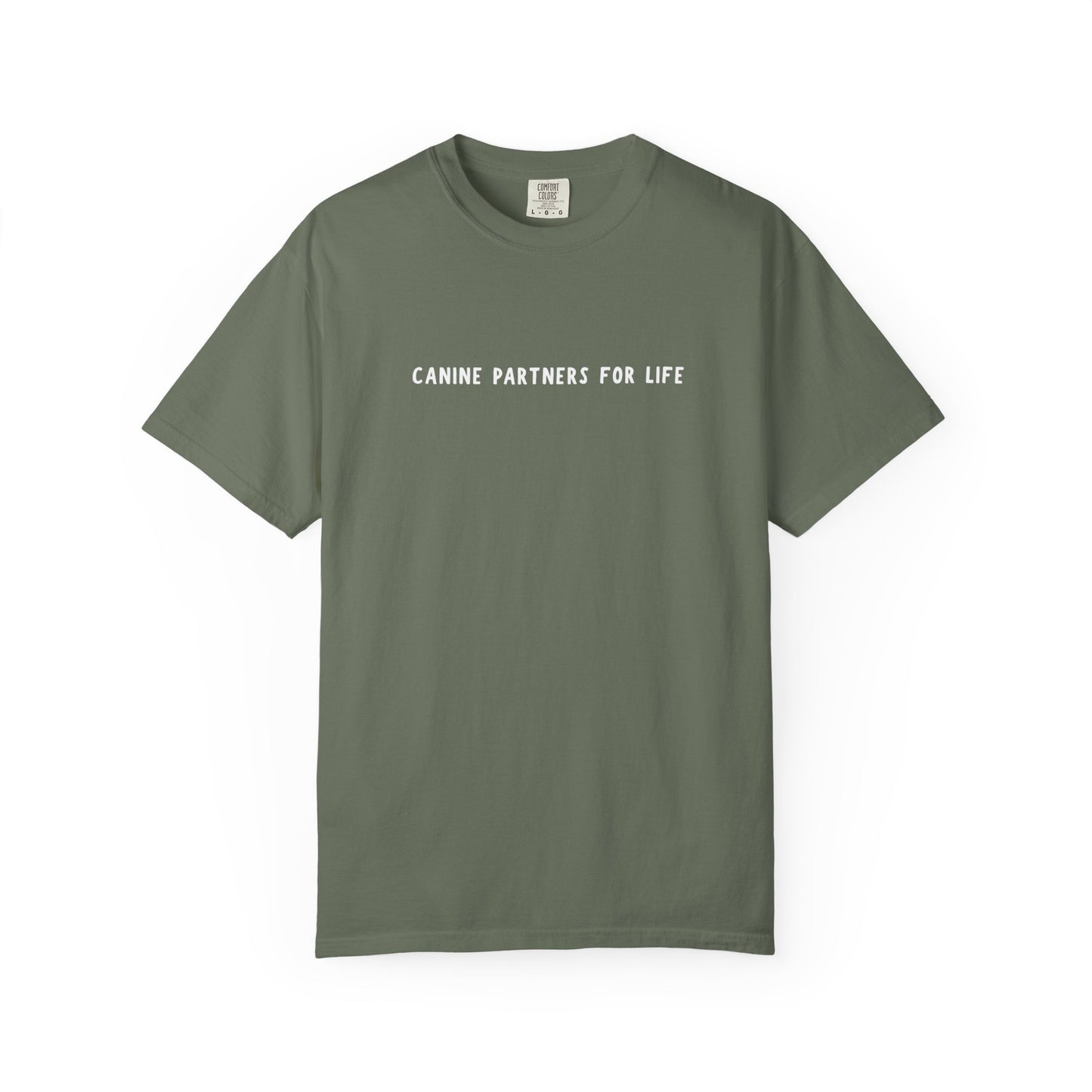 Where Puppies Become Partners Unisex T-Shirt