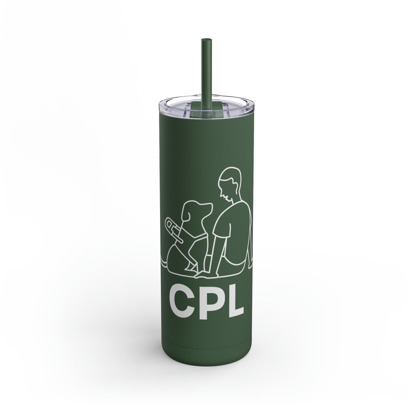 Skinny Matte Tumbler, 20oz