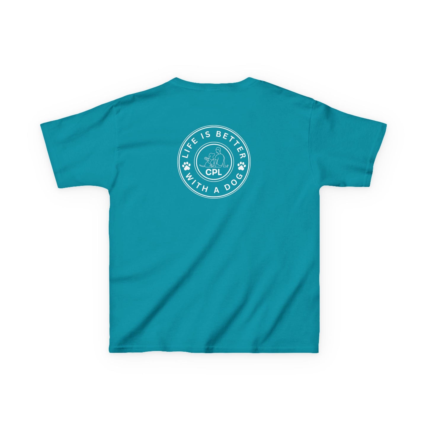 Life is Better with a Dog Kids Gildan T-Shirt