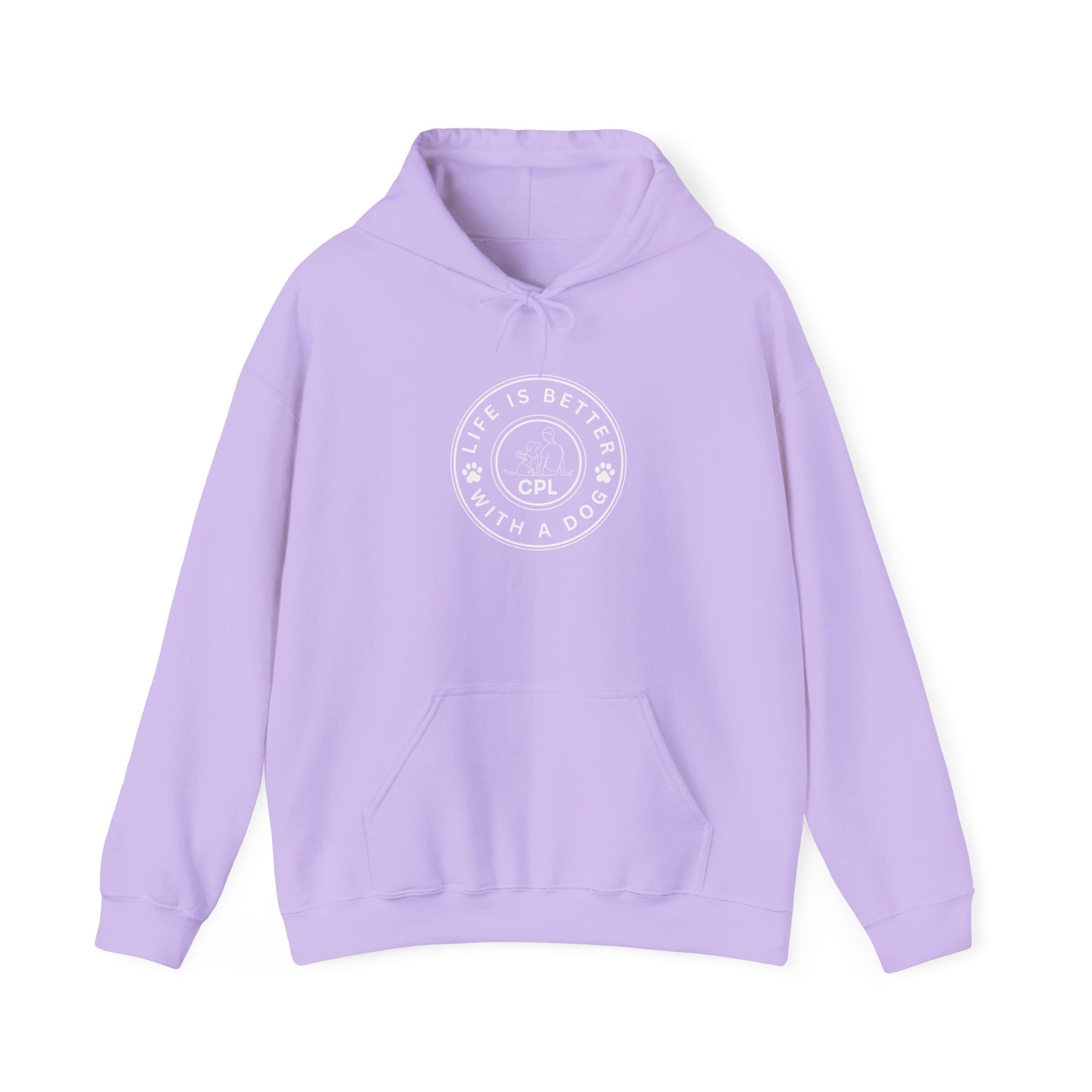 Life is Better with a Dog Unisex Gildan Hooded Sweatshirt