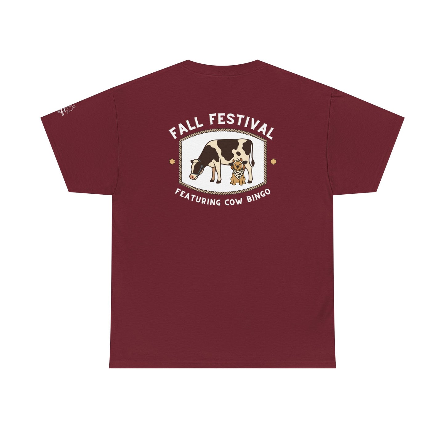 Fall Festival Cow Bingo T‑Shirt