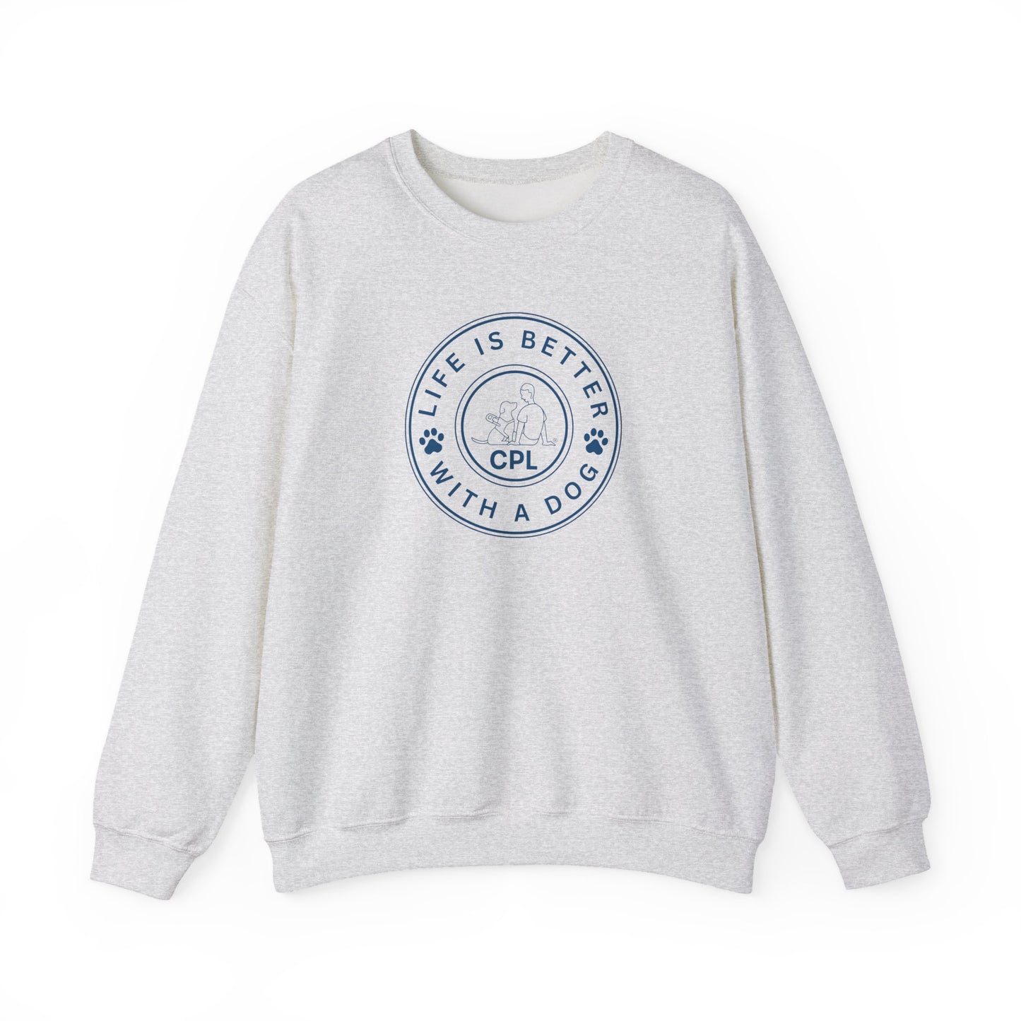 Life is Better with a Dog Unisex Gildan Crewneck