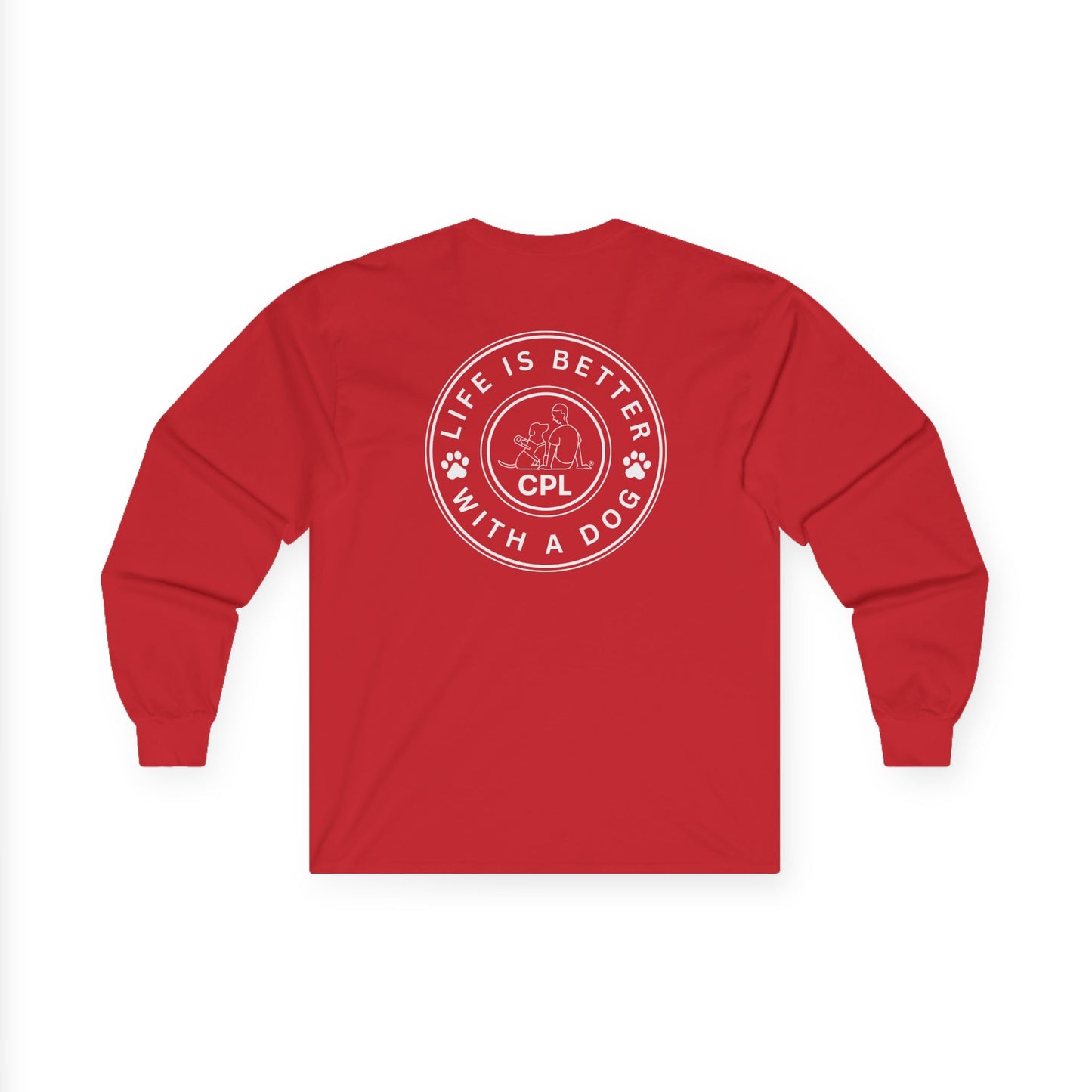 Life is Better with a Dog Unisex Gildan Long Sleeve