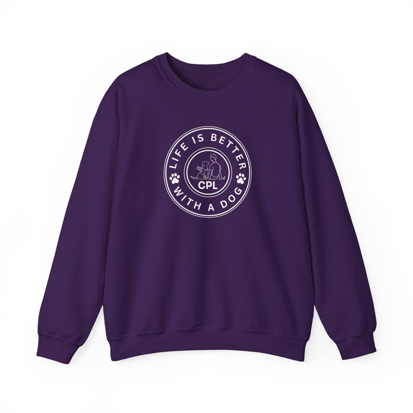 Life is Better with a Dog Unisex Gildan Crewneck