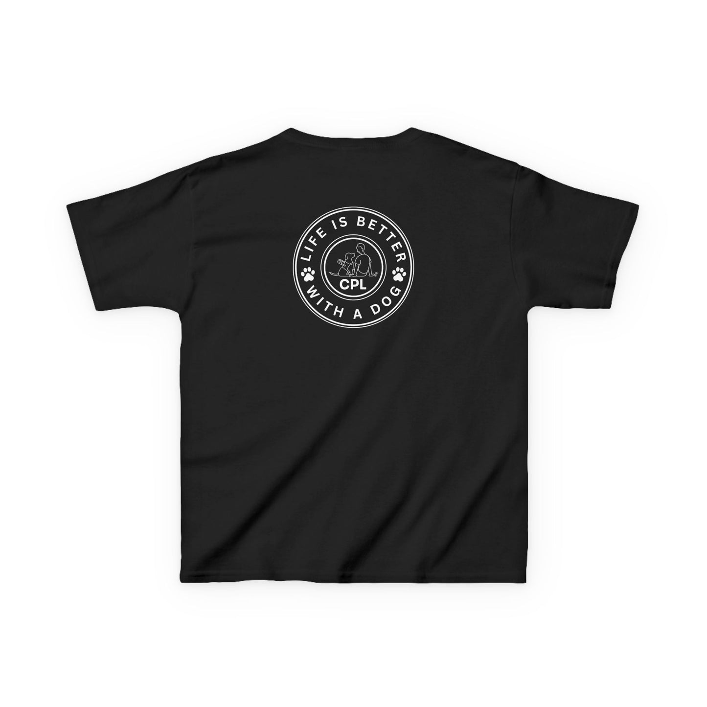 Life is Better with a Dog Kids Gildan T-Shirt