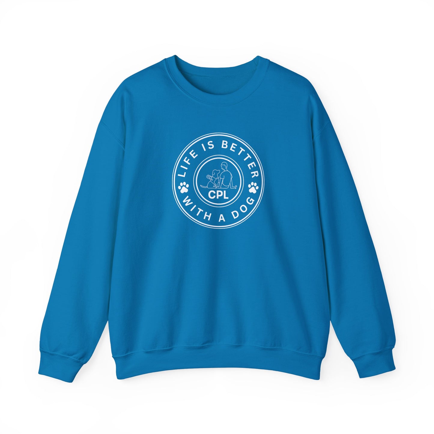 Life is Better with a Dog Unisex Gildan Crewneck