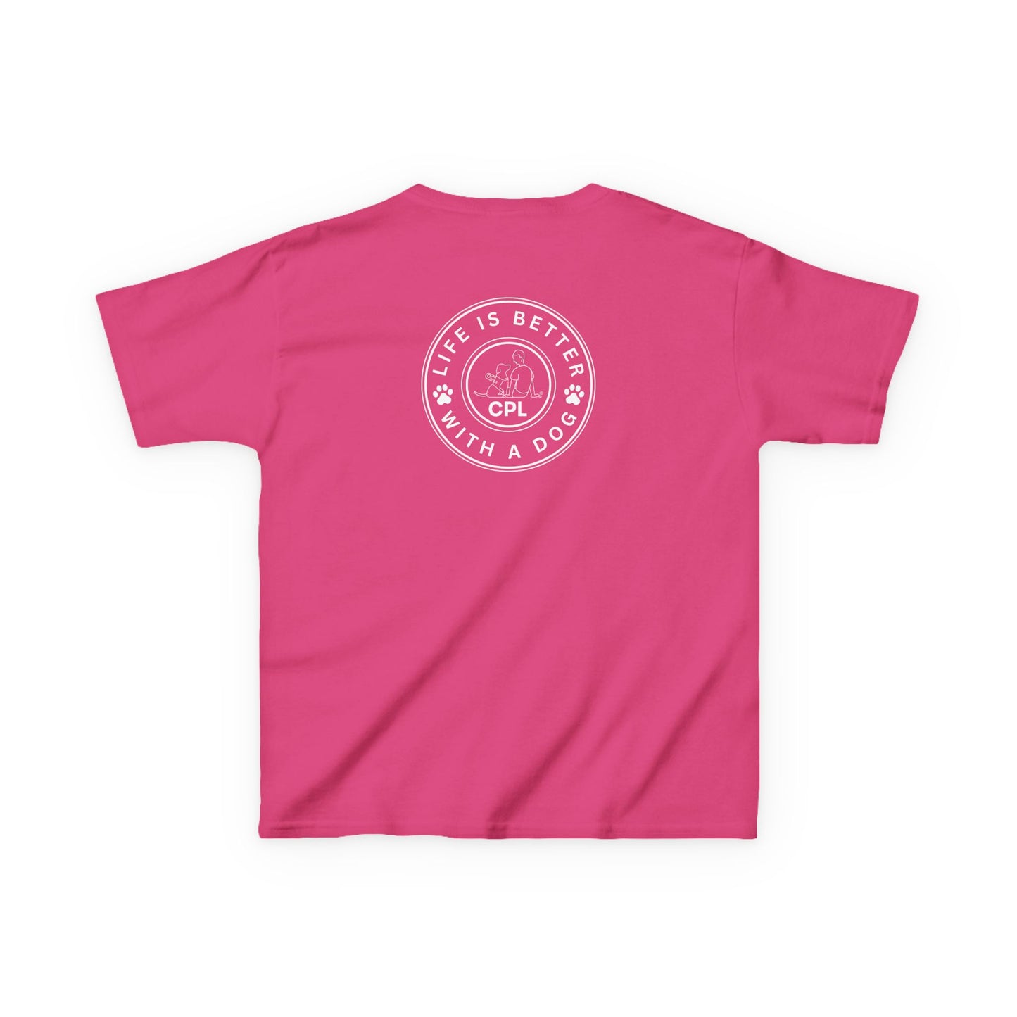 Life is Better with a Dog Kids Gildan T-Shirt