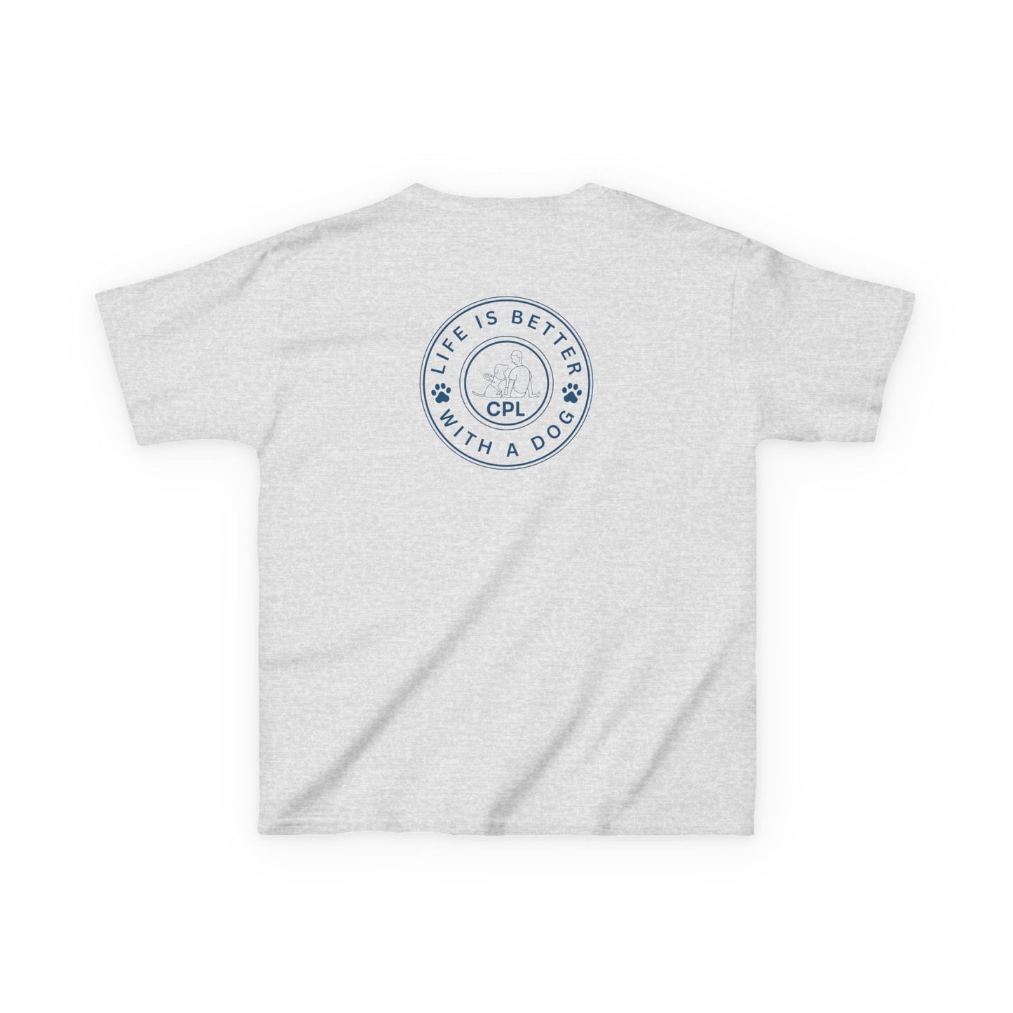 Life is Better with a Dog Kids Gildan T-Shirt