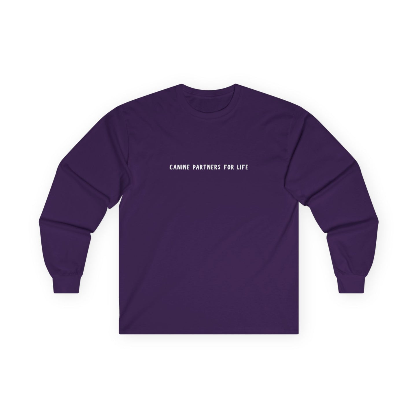 Where Puppies Become Partners Unisex Gildan Long Sleeve