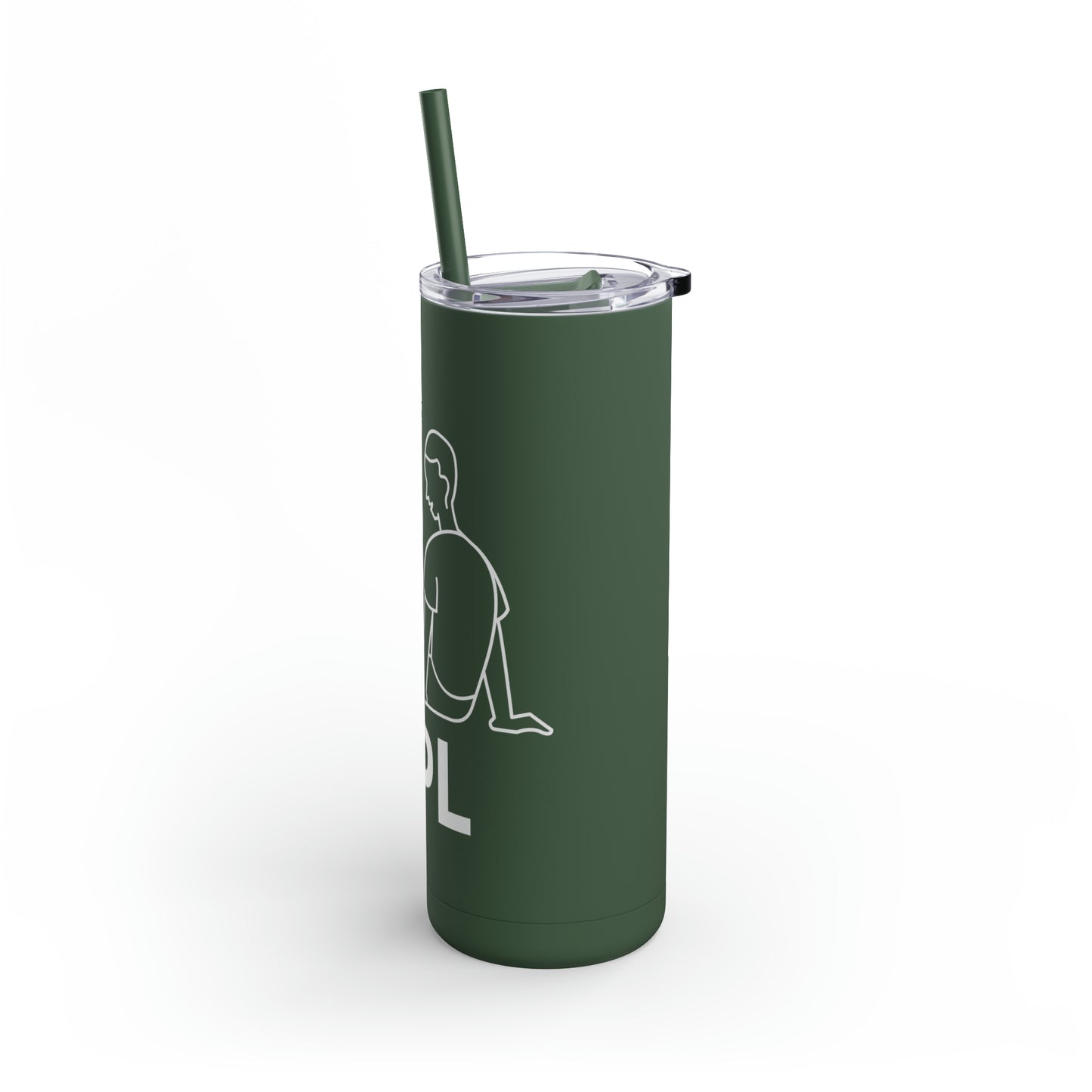 Skinny Matte Tumbler, 20oz