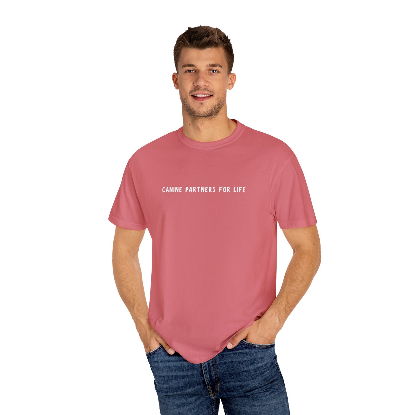 Where Puppies Become Partners Unisex T-Shirt