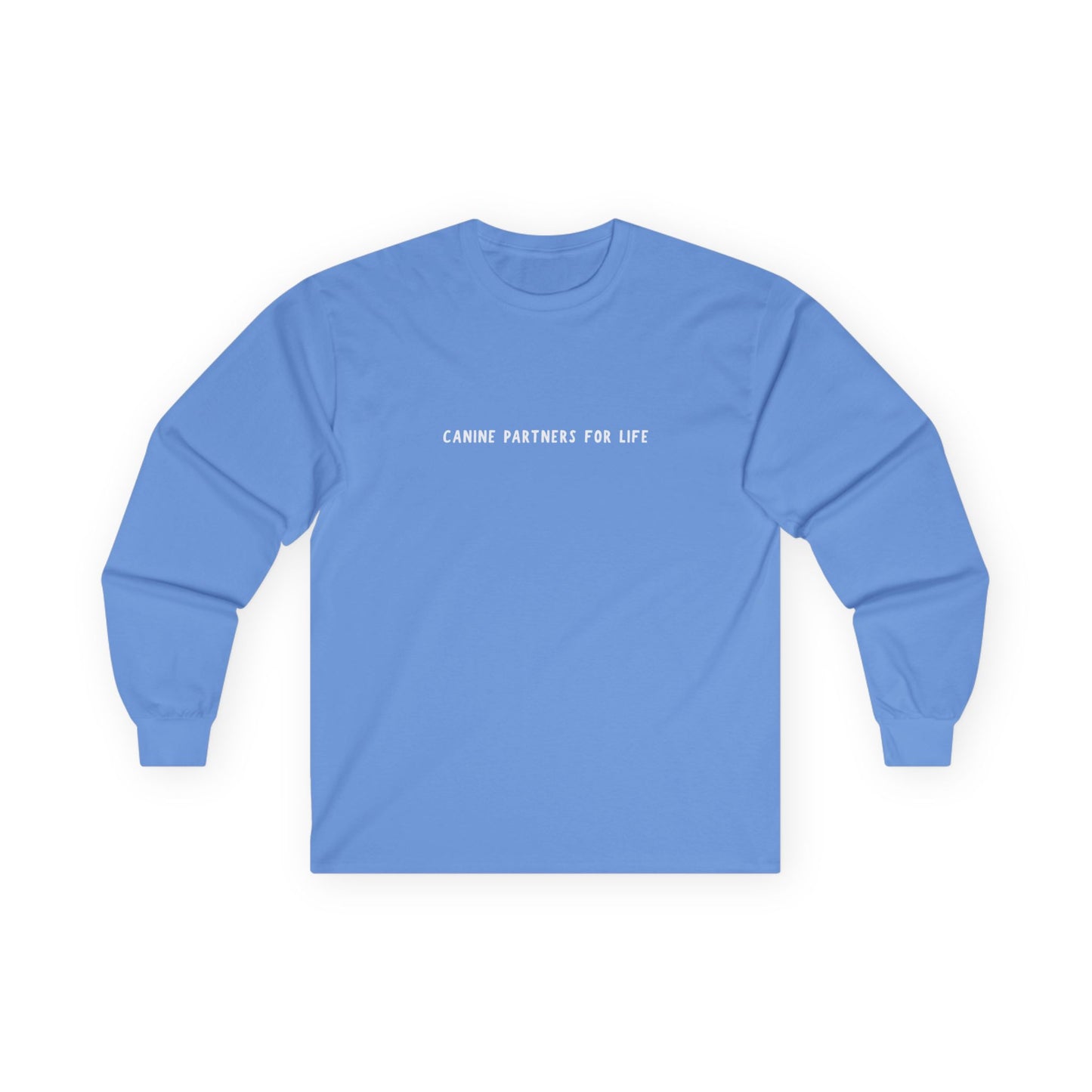 Where Puppies Become Partners Unisex Gildan Long Sleeve