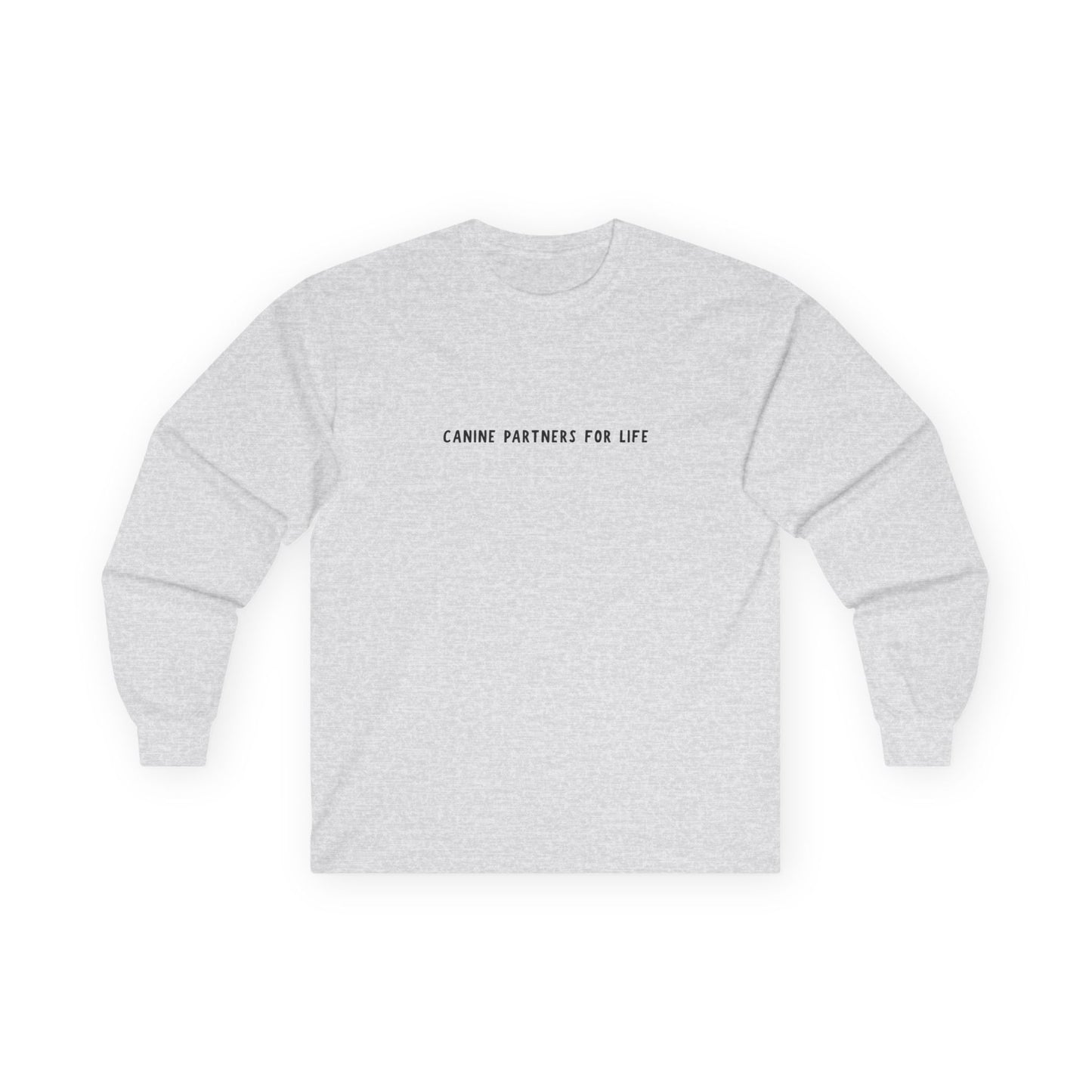 Where Puppies Become Partners Unisex Gildan Long Sleeve