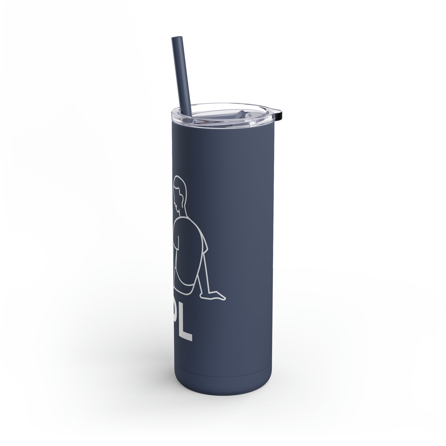 Skinny Matte Tumbler, 20oz