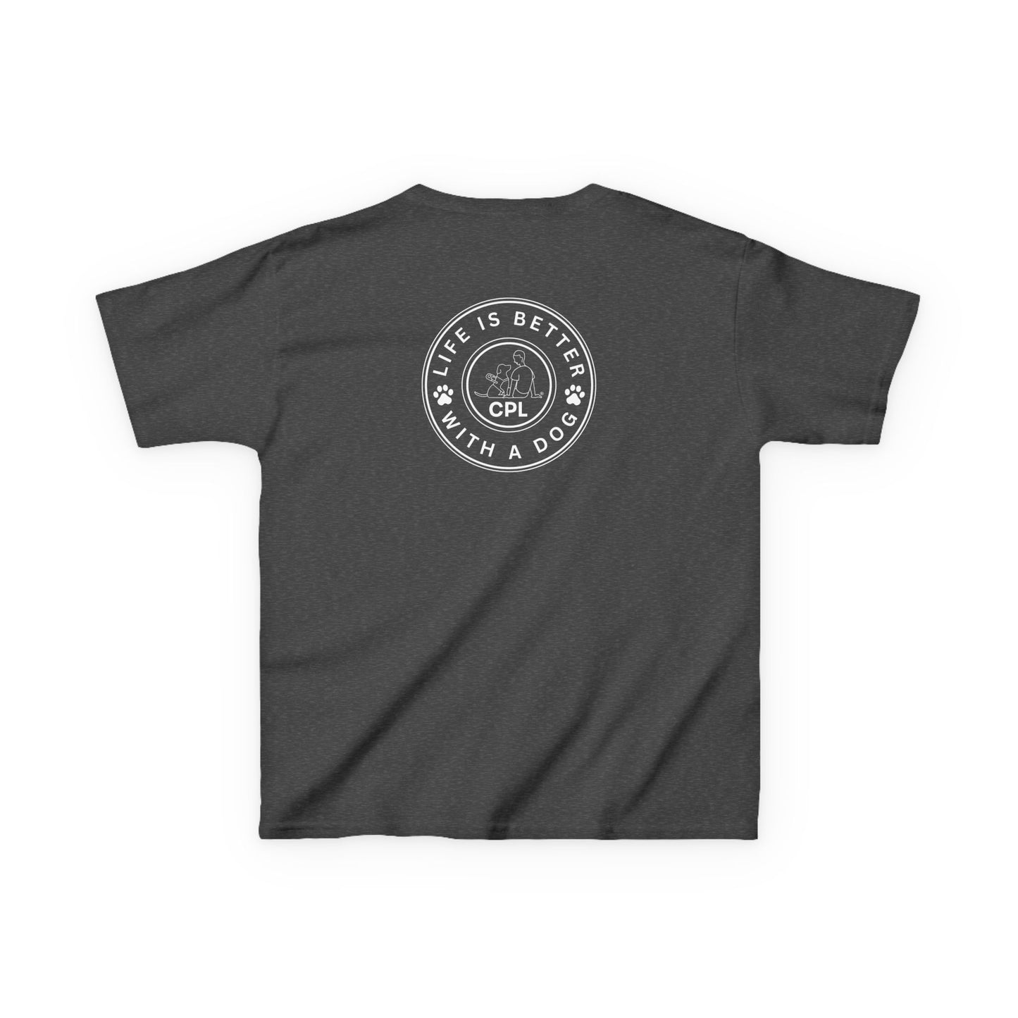 Life is Better with a Dog Kids Gildan T-Shirt