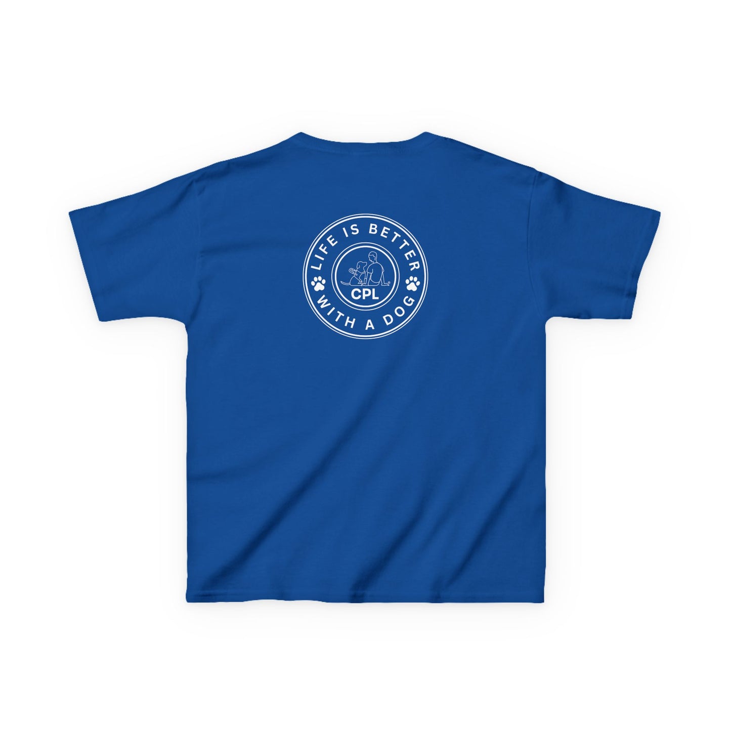Life is Better with a Dog Kids Gildan T-Shirt
