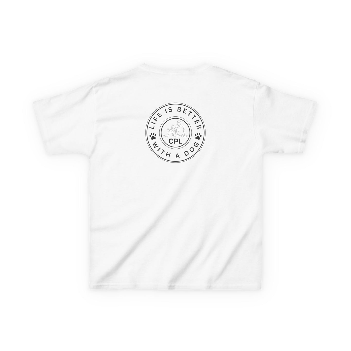 Life is Better with a Dog Kids Gildan T-Shirt