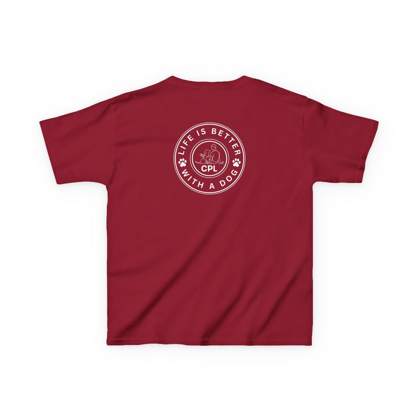 Life is Better with a Dog Kids Gildan T-Shirt