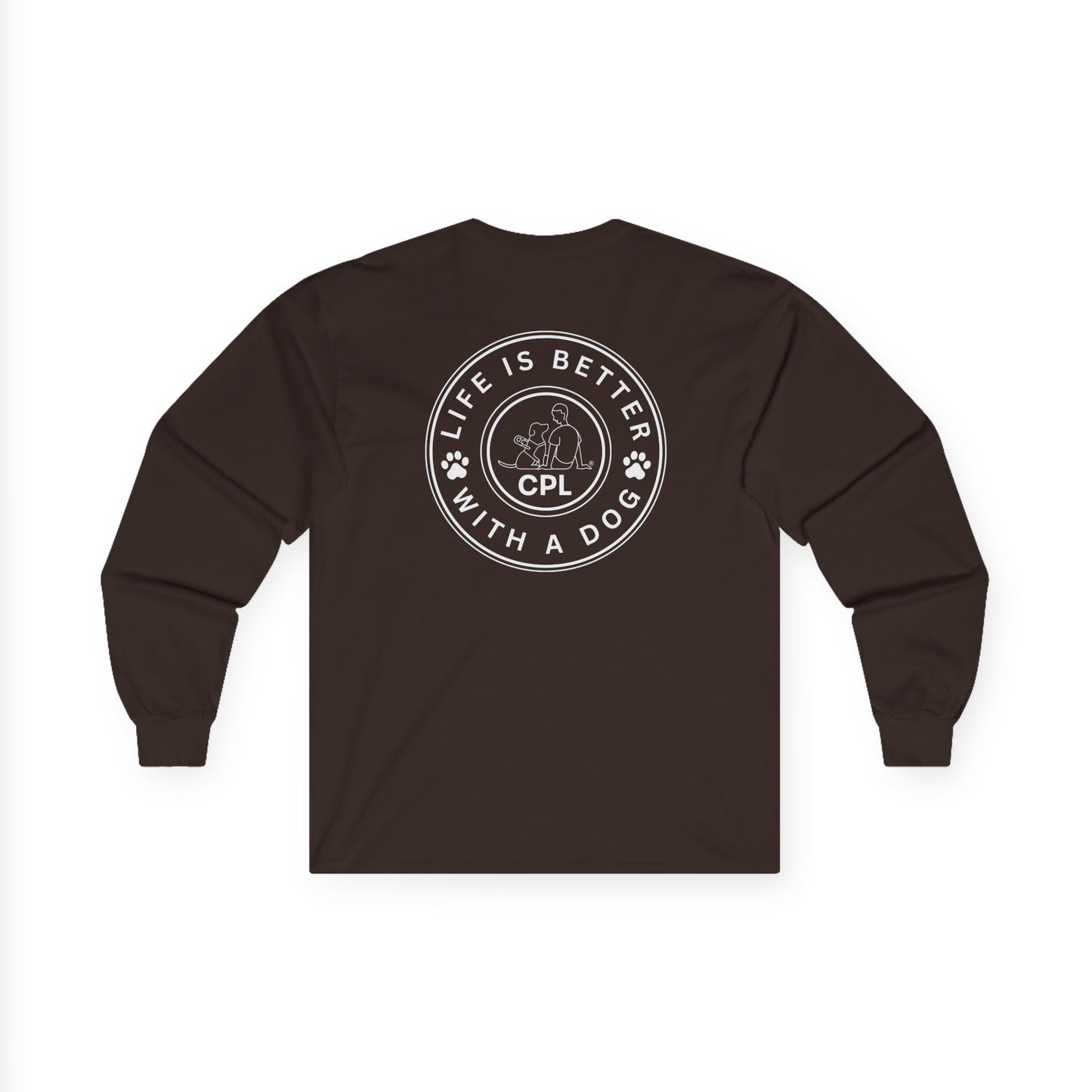 Life is Better with a Dog Unisex Gildan Long Sleeve