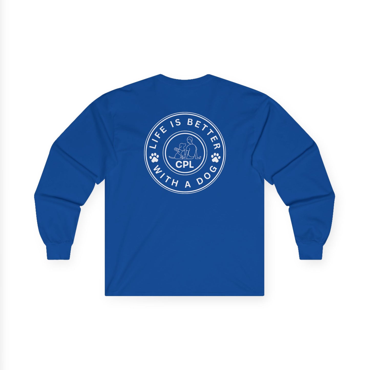 Life is Better with a Dog Unisex Gildan Long Sleeve