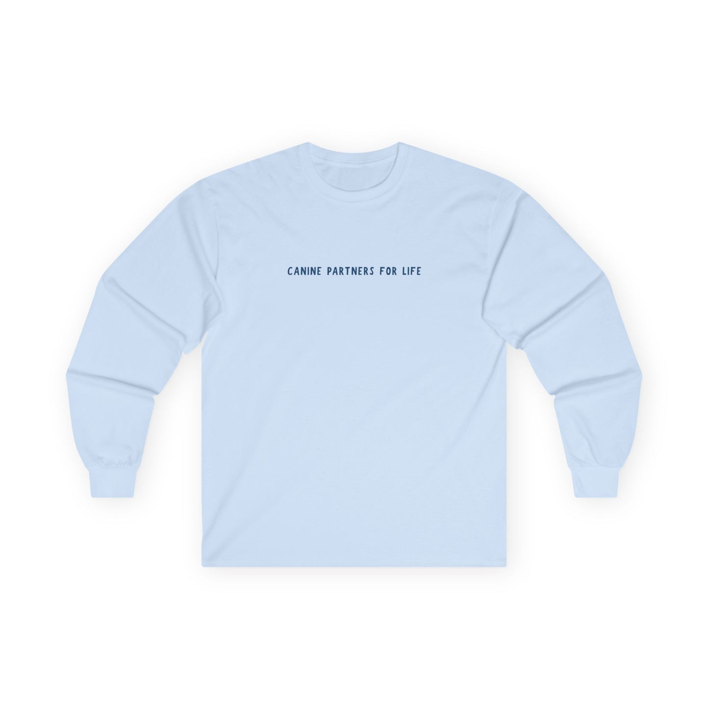 Where Puppies Become Partners Unisex Gildan Long Sleeve