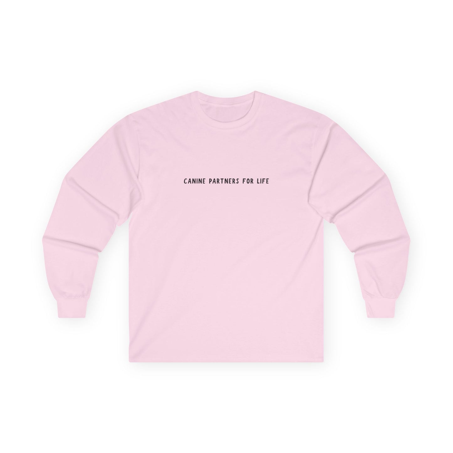 Where Puppies Become Partners Unisex Gildan Long Sleeve