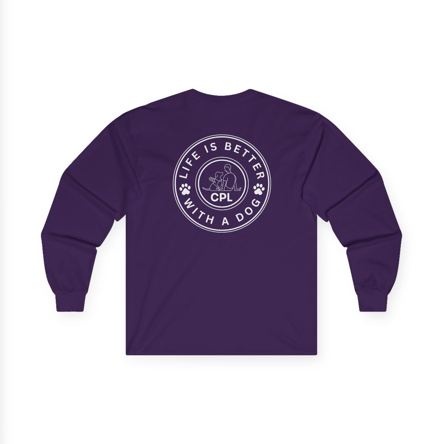 Life is Better with a Dog Unisex Gildan Long Sleeve