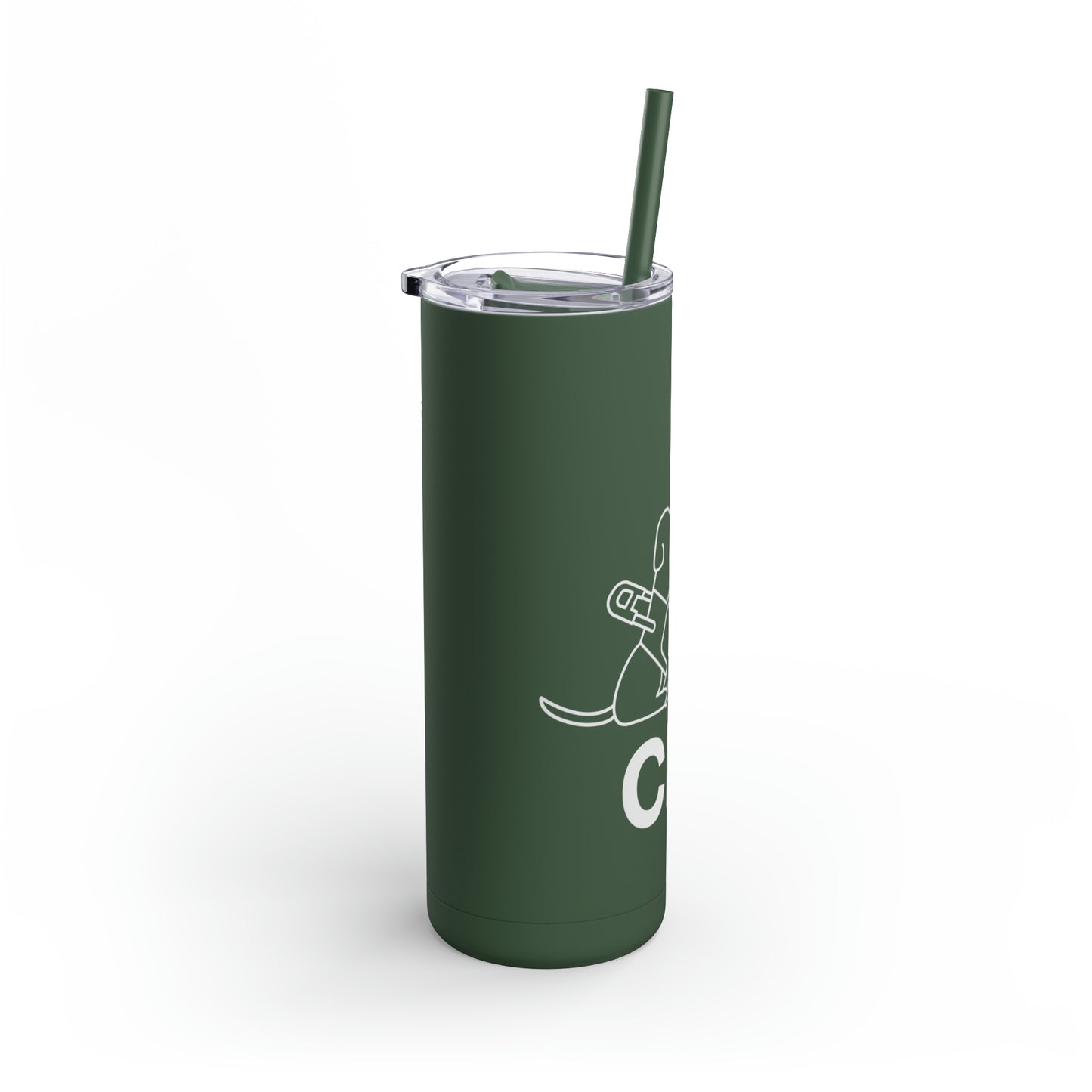 Skinny Matte Tumbler, 20oz