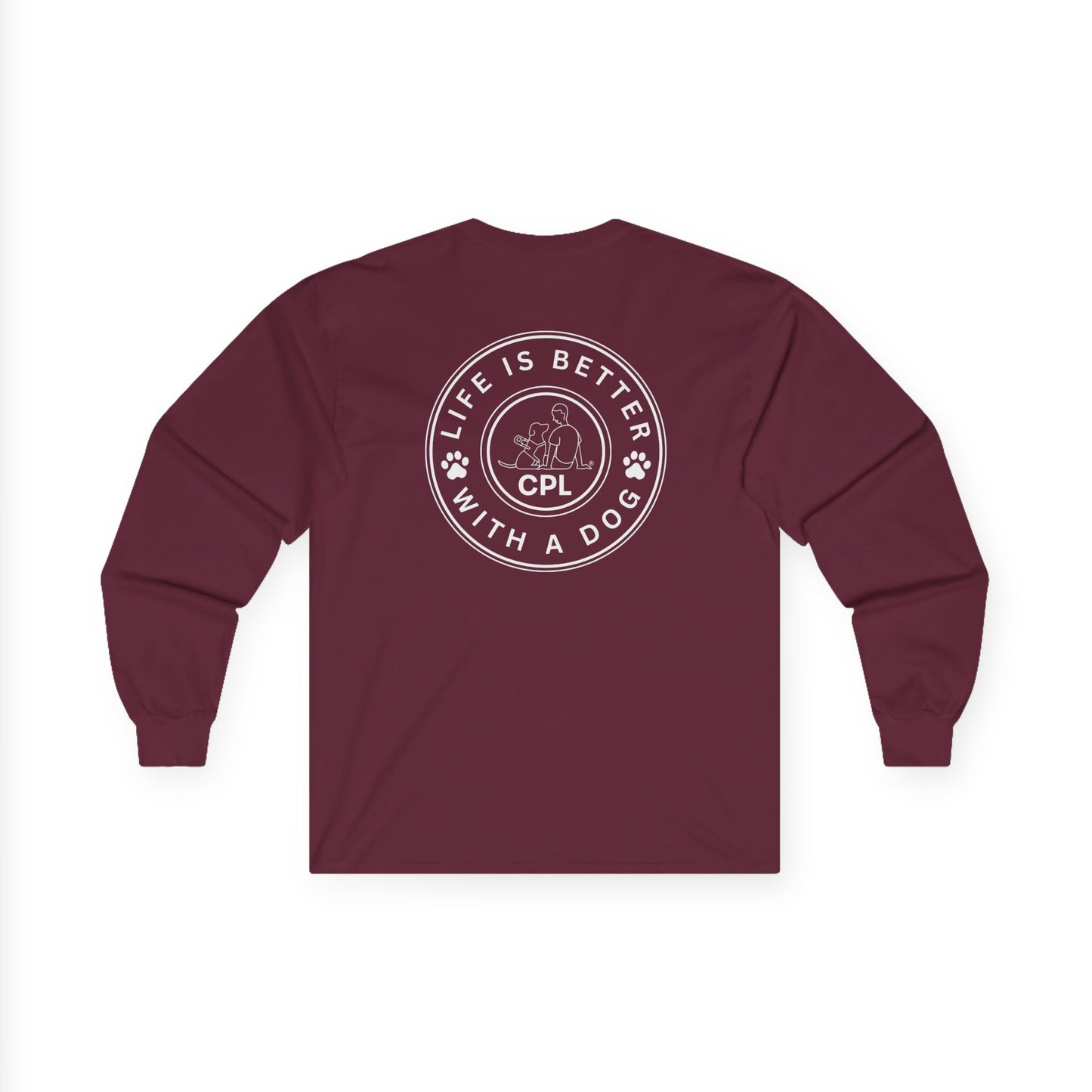 Life is Better with a Dog Unisex Gildan Long Sleeve