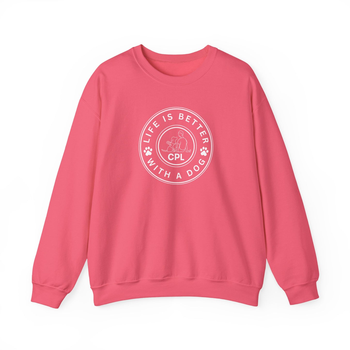 Life is Better with a Dog Unisex Gildan Crewneck