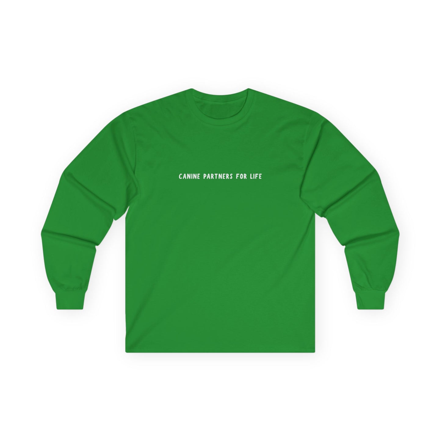 Where Puppies Become Partners Unisex Gildan Long Sleeve