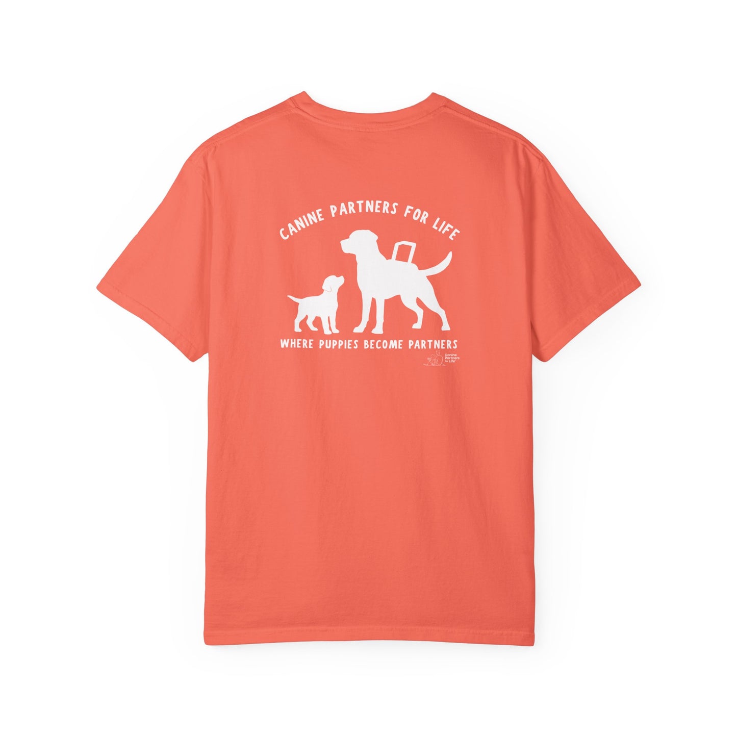 Where Puppies Become Partners Unisex T-Shirt