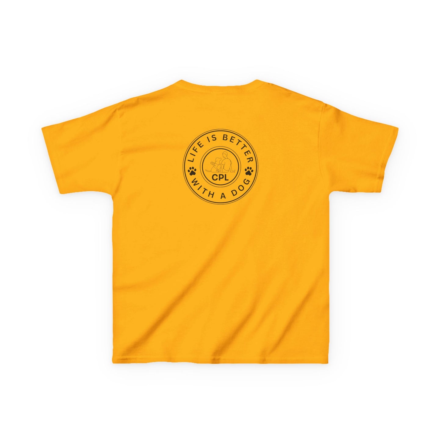 Life is Better with a Dog Kids Gildan T-Shirt