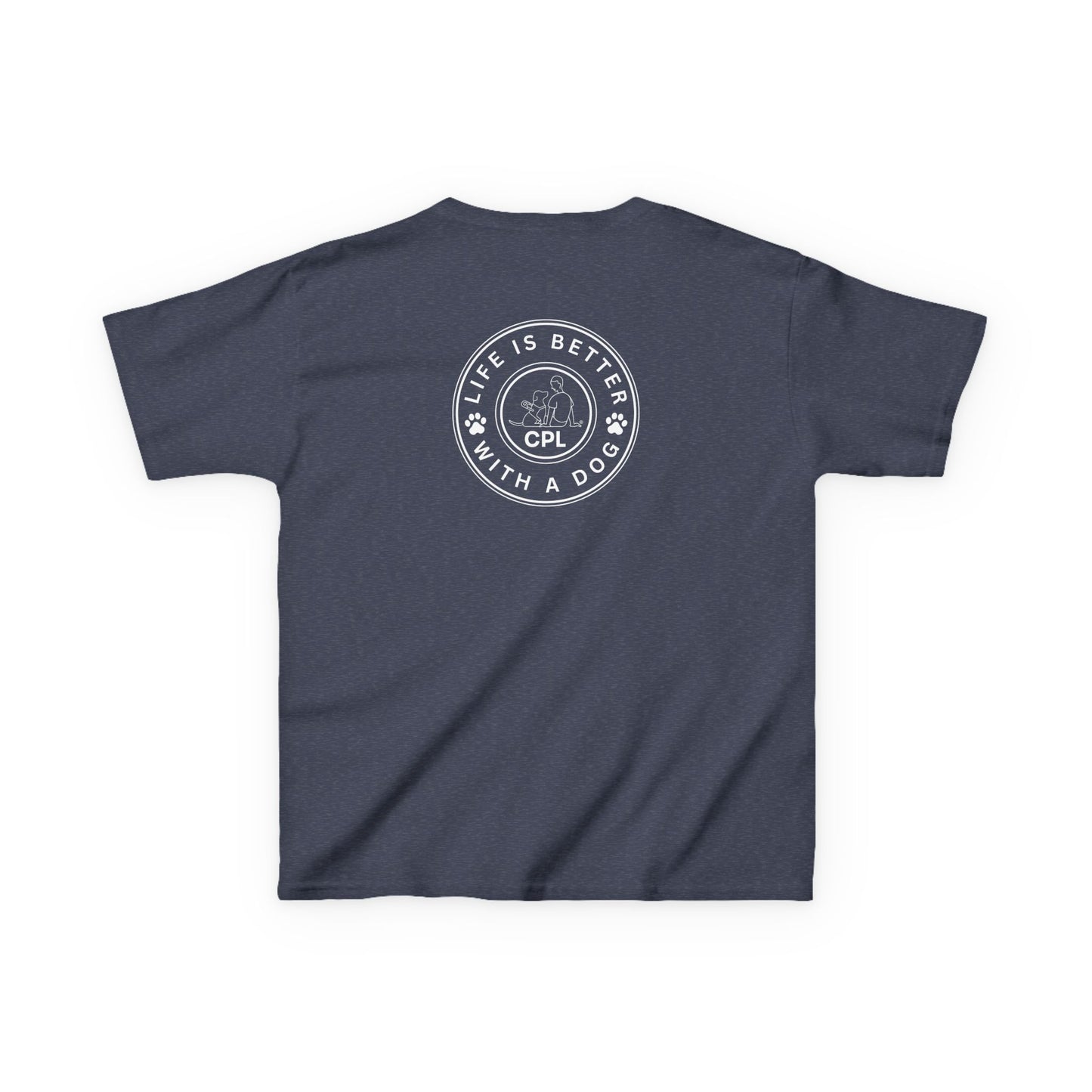 Life is Better with a Dog Kids Gildan T-Shirt