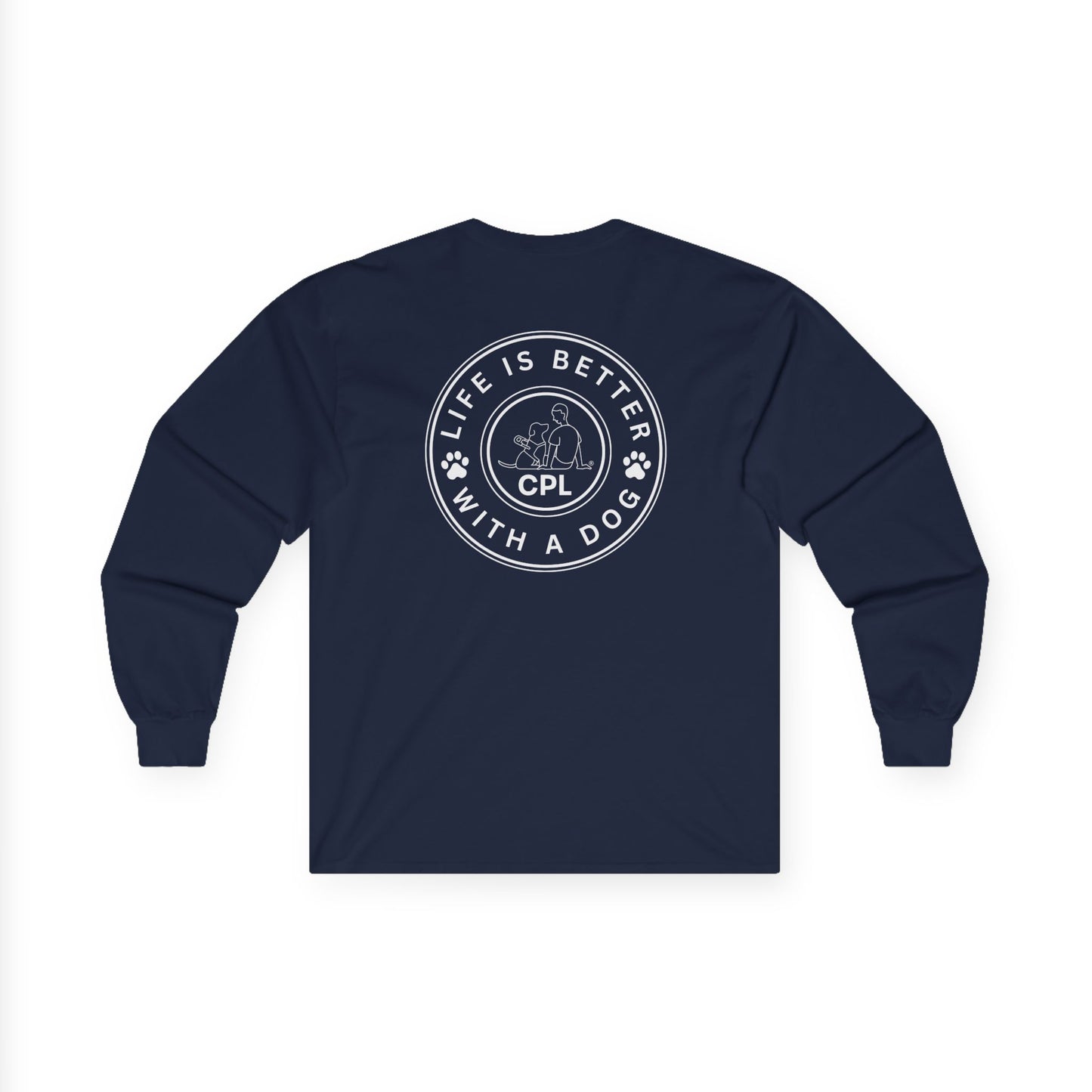 Life is Better with a Dog Unisex Gildan Long Sleeve