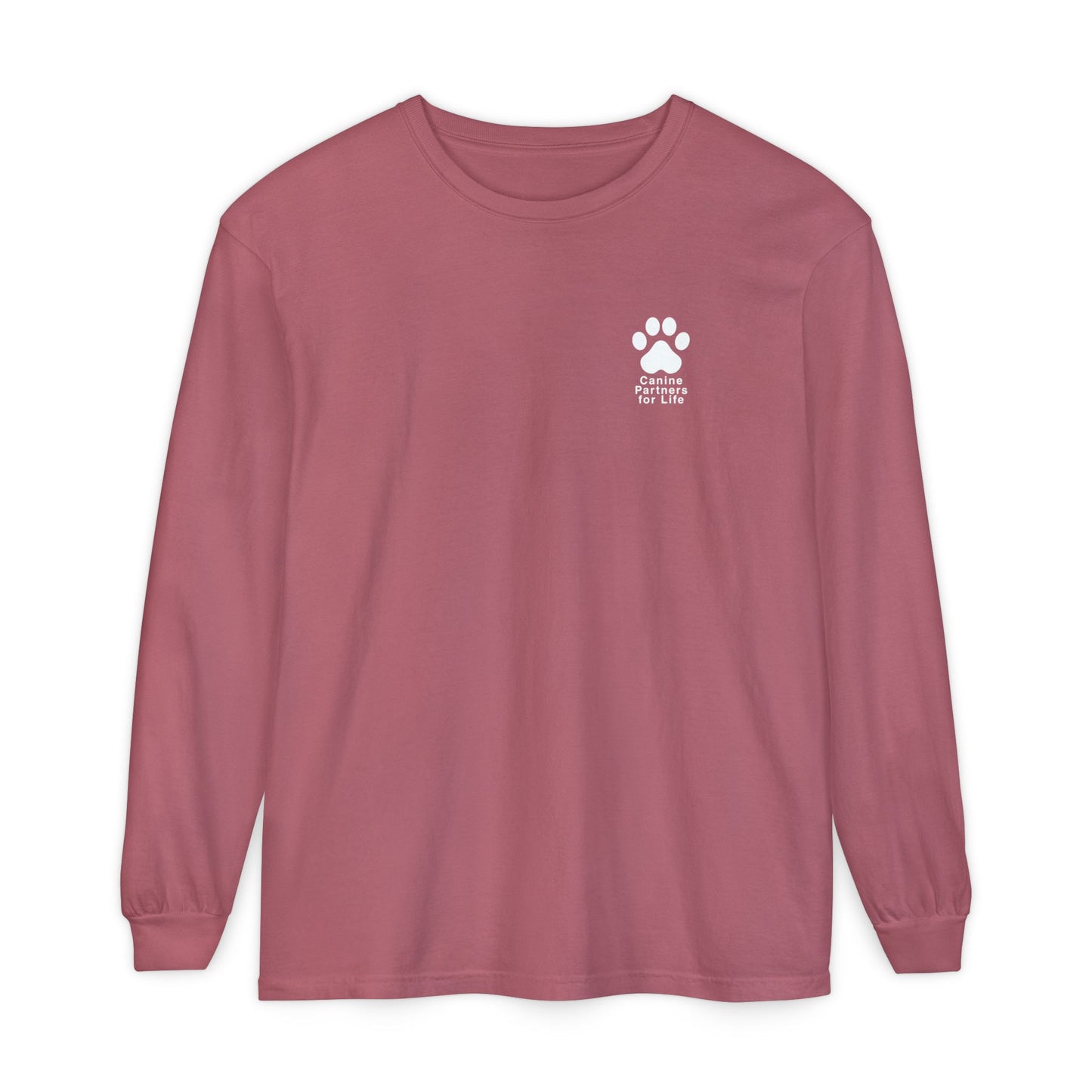 Life is Better with a Dog Unisex Comfort Colors Long Sleeve