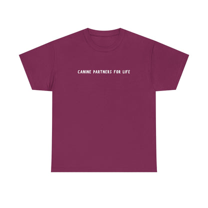 Where Puppies Become Partners Unisex Gildan Heavy Blend T-Shirt