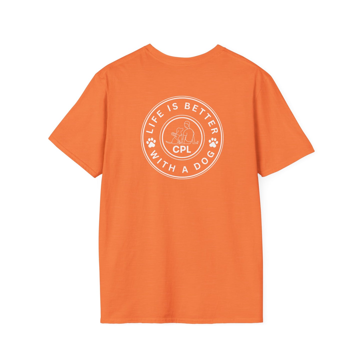 Life is Better with a Dog Unisex Gildan Soft T-Shirt