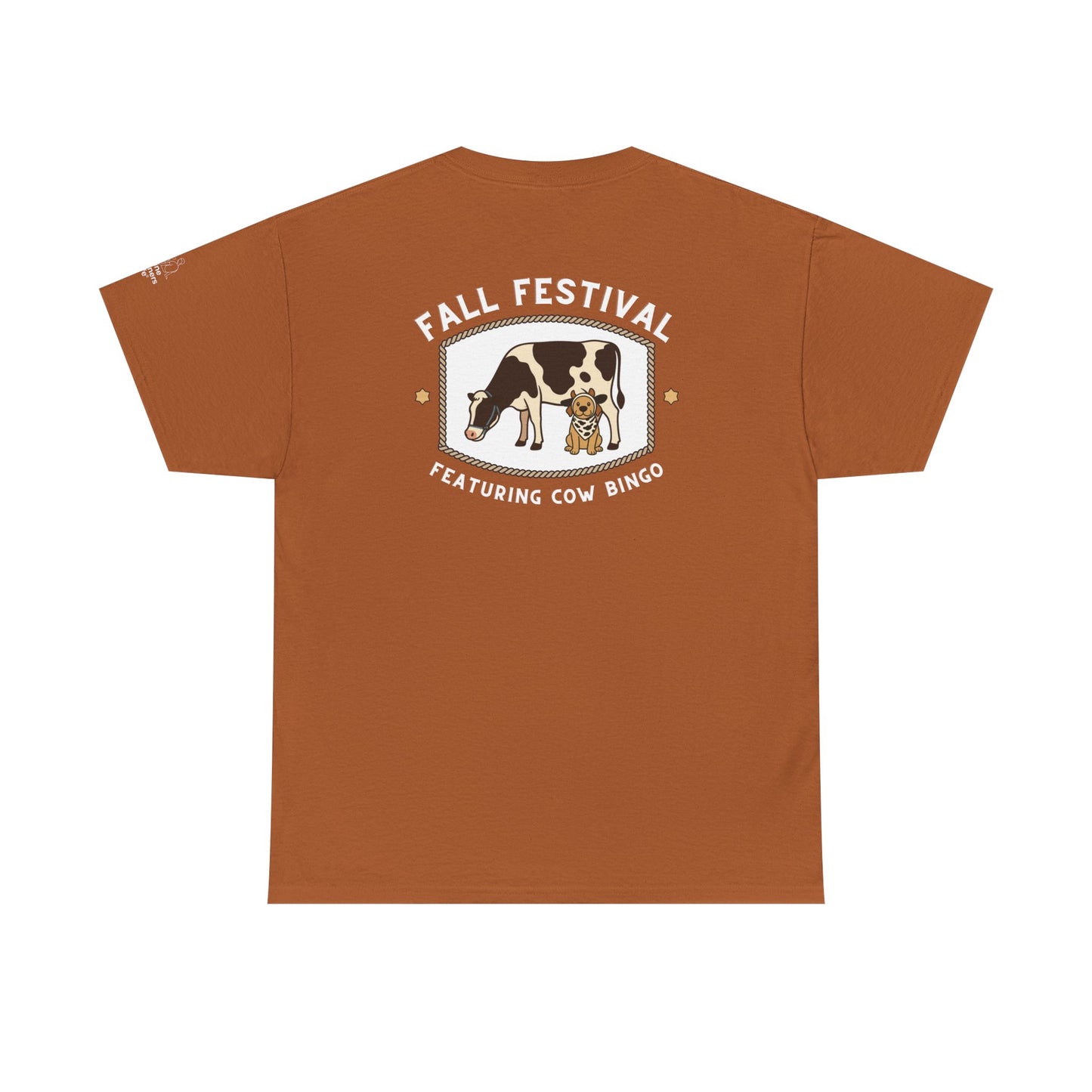 Fall Festival Cow Bingo T‑Shirt