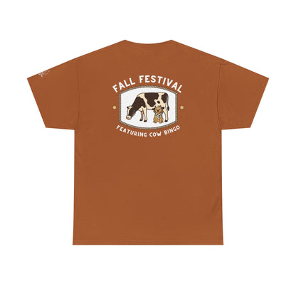 Fall Festival Cow Bingo T‑Shirt