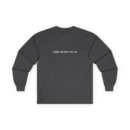 Where Puppies Become Partners Unisex Gildan Long Sleeve