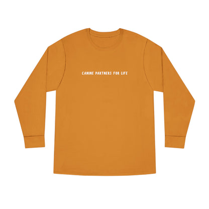 Where Puppies Become Partners Unisex Long-Sleeve T-Shirt