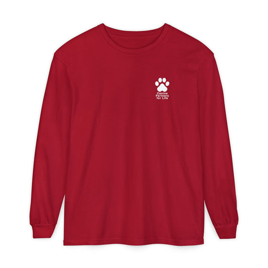 Life is Better with a Dog Unisex Comfort Colors Long Sleeve