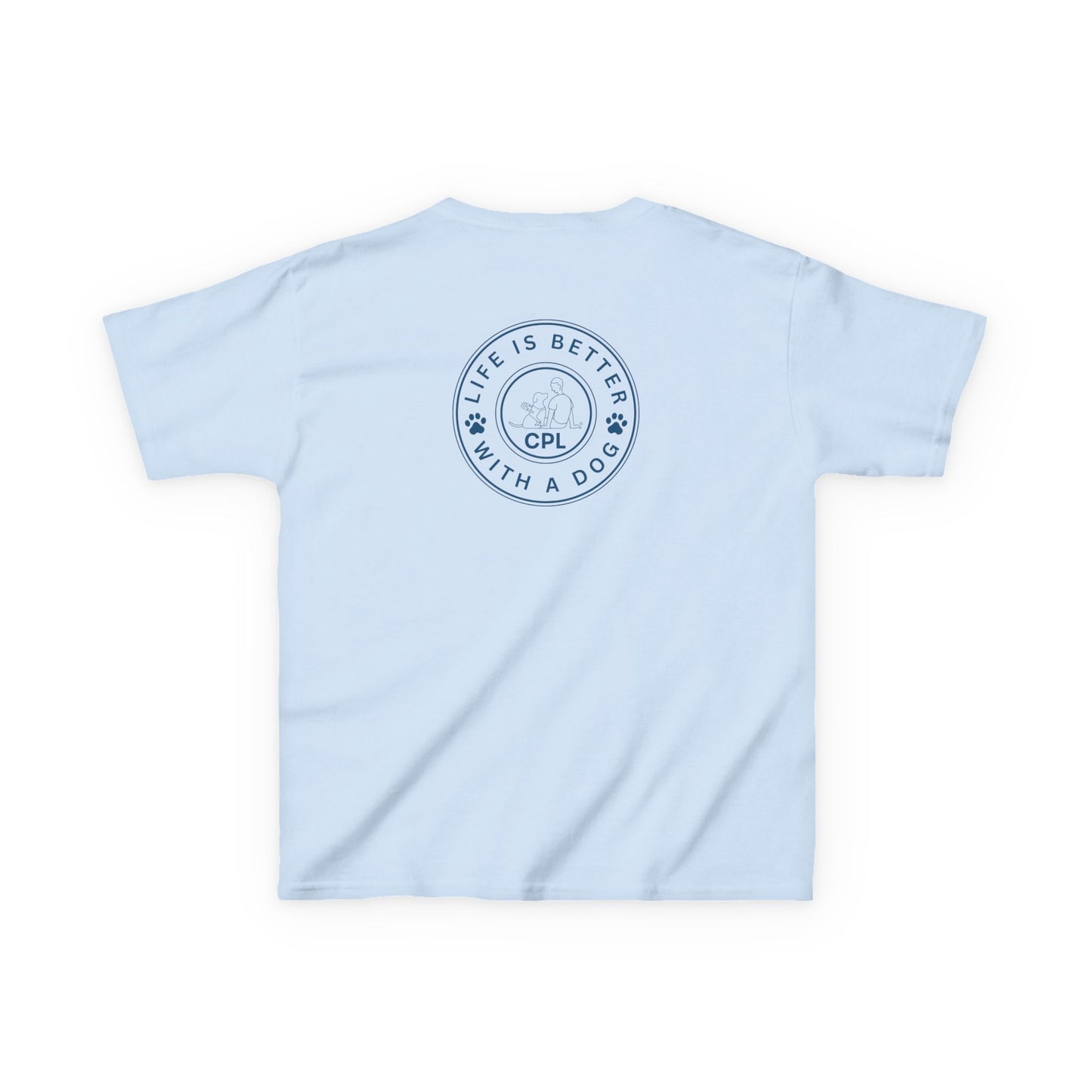 Life is Better with a Dog Kids Gildan T-Shirt