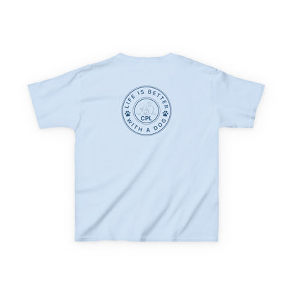 Life is Better with a Dog Kids Gildan T-Shirt